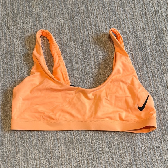 Nike Women's Orange Sports Bra - Picture 1 of 4